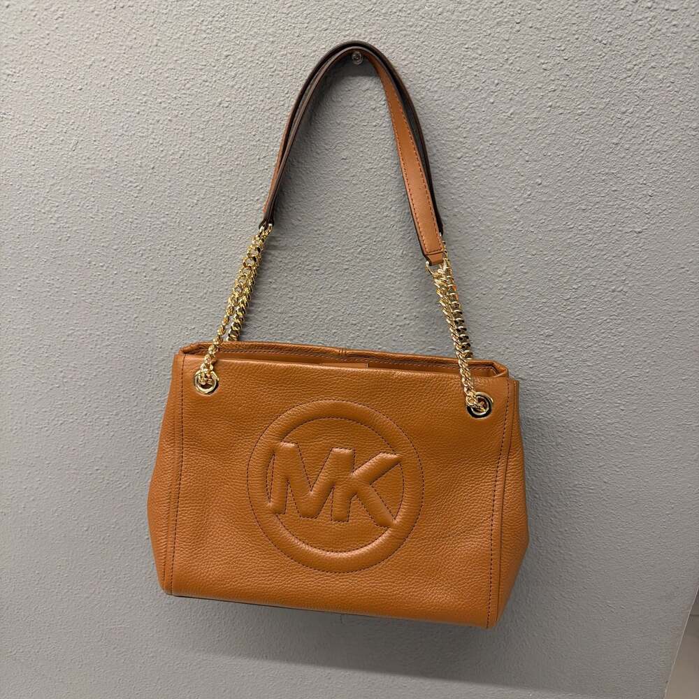 Michael Kors Jet Set Large Shoulder Leather Bag